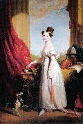 George Hayter Portrait of Princess Victoria of Kent with her spaniel Dash Germany oil painting artist